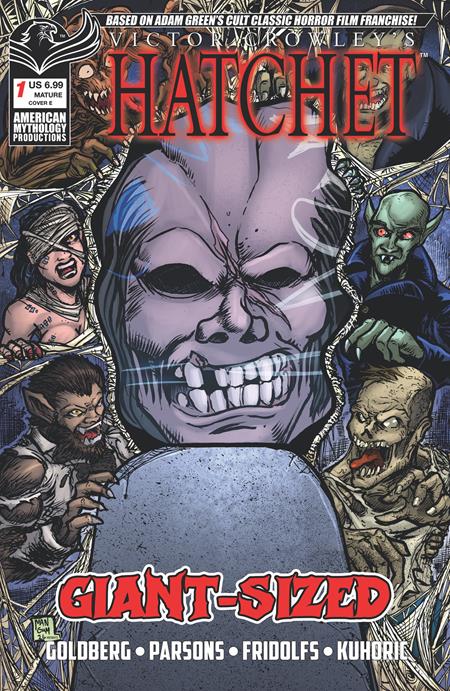 Giant Sized Hatchet Halloween #1 (One Shot) Cvr E Gabriel Mangum Var