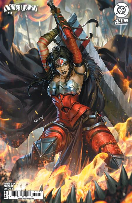 ABSOLUTE WONDER WOMAN #14 CVR B DERRICK CHEW CARD STOCK VAR