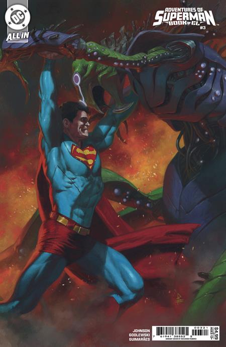 ADVENTURES OF SUPERMAN BOOK OF EL #3 (OF 12) CVR B RICCARDO FEDERICI CARD STOCK VAR