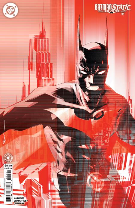 BATMAN STATIC BEYOND #1 (OF 6) CVR B DUSTIN NGUYEN CARD STOCK VAR