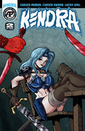 KENDRA #2 (OF 3) CVR B BEN DUNN & DAVID HUTCHINSON LUNAR EXCLUSIVE VAR