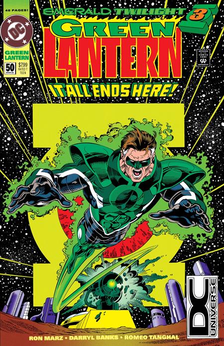Green Lantern #50 Facsimile Edition CVR D Darryl Banks Foil Var