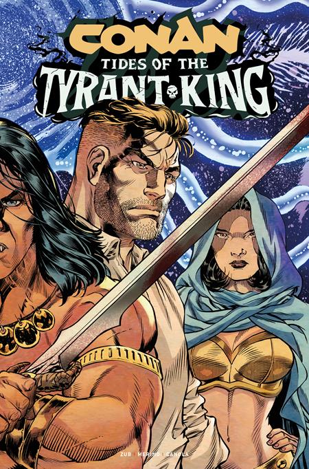 Conan The Barbarian Tides Of The Tyrant King #3 (Of 4) Cvr B Jesus Merino Connecting Var (Mr)