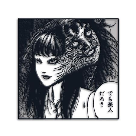 JUNJI ITO PAINTER ENAMEL PIN BADGE (MR)