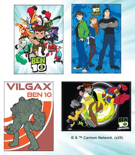 Ata-Boy Ben 10  12 Magnet Pack (Net)