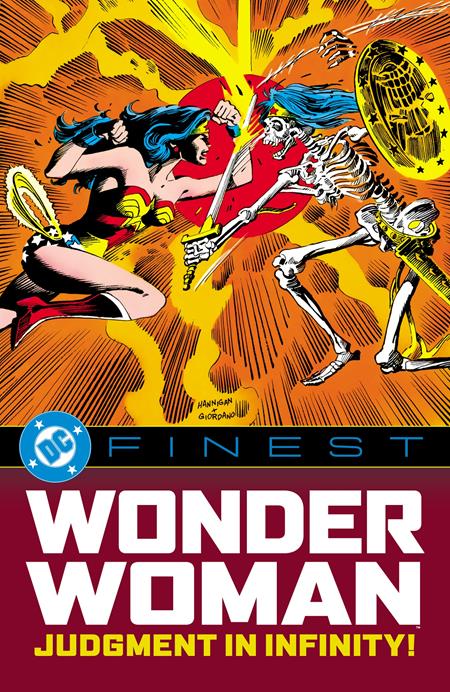 Dc Finest Wonder Woman Judgment In Infinity Tp