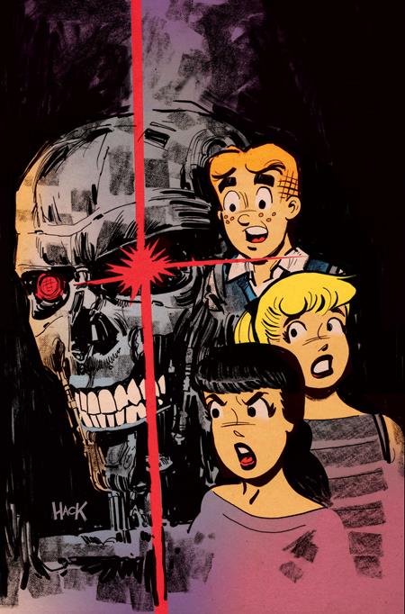 Archie Vs The Terminator #3 Cvr F Robert Hack Ltd Virgin Var