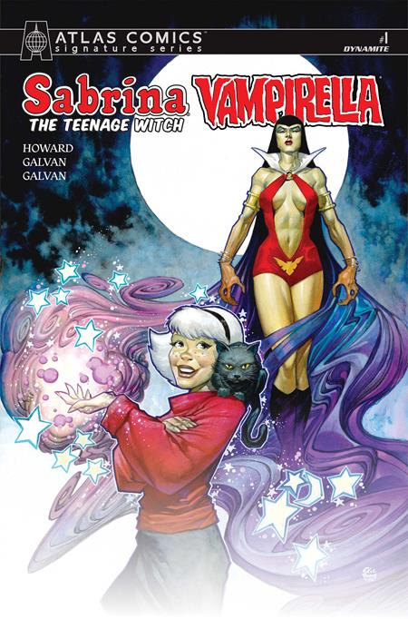 Sabrina The Teenage Witch Vampirella #1 Cvr L Eric Powell Atlas Edition Signed By Tini Howard Var