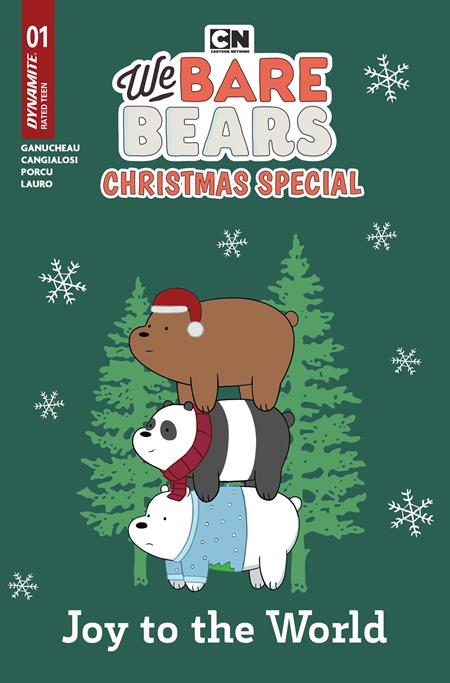 We Bare Bears Christmas Special #1 (One Shot) Cvr D Greeting Card Var