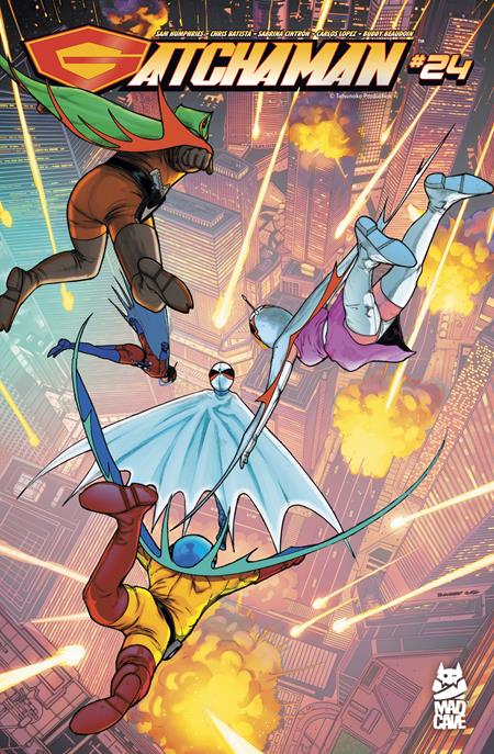 Gatchaman #24 Cvr B Alex Sanchez Var
