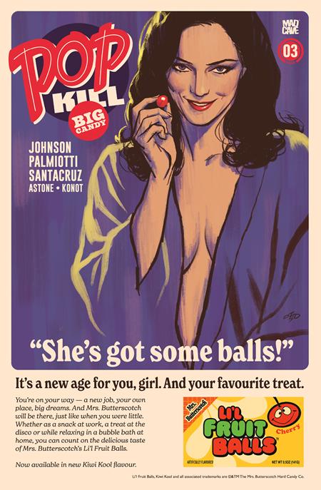Pop Kill Big Candy #3 (Of 4) Cvr B Michael Cho Var (Mr)