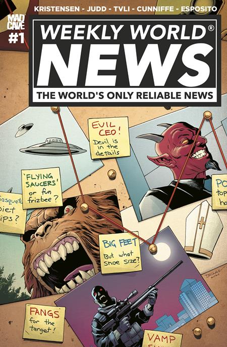Weekly World News #1 (Of 6) Cvr C Declan Shalvey Var