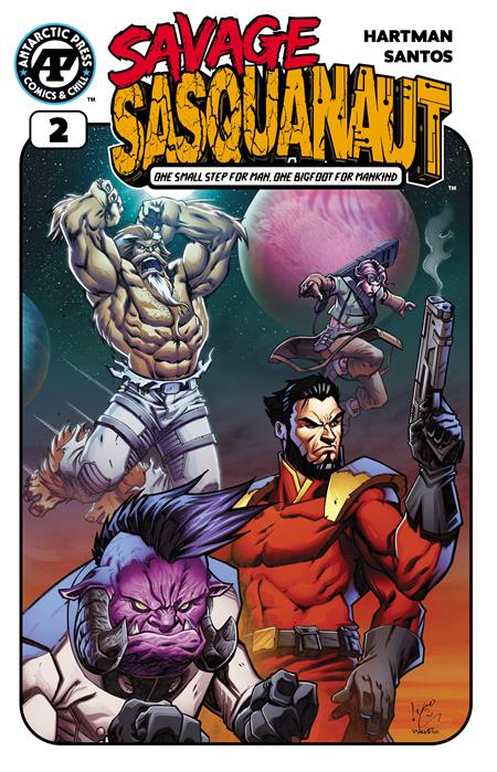 Savage Sasquanaut #2 Cvr B Chahine Ladjouze Var