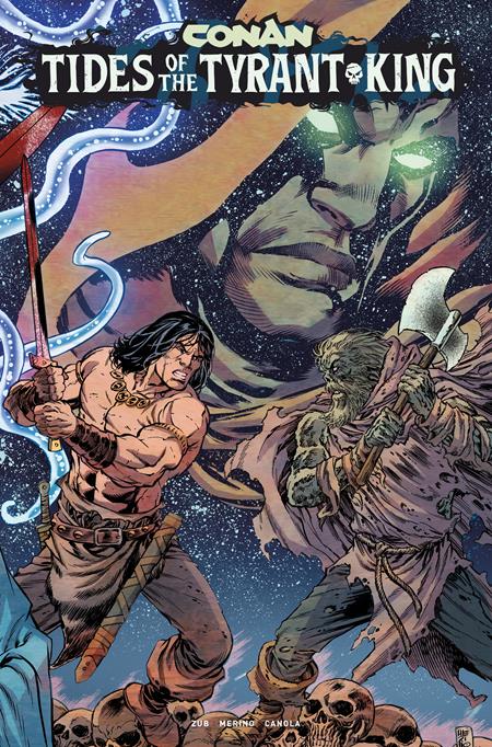 Conan The Barbarian Tides Of The Tyrant King #4 (Of 4) Cvr B Jesus Merino Var (Mr)