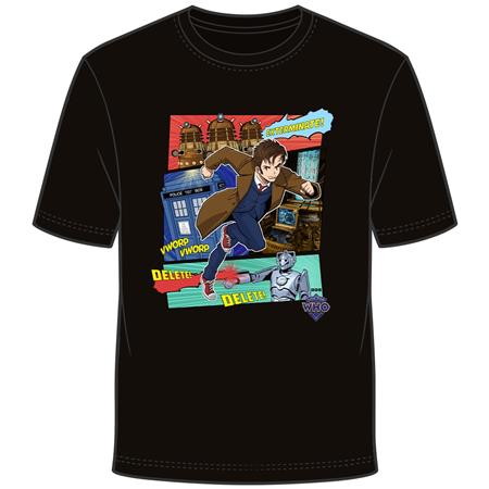 Doctor Who Dr Manga T-Shirt M