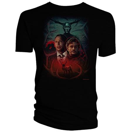 Hannibal Blood Red Montage By Chelsea Lowe T-Shirt M