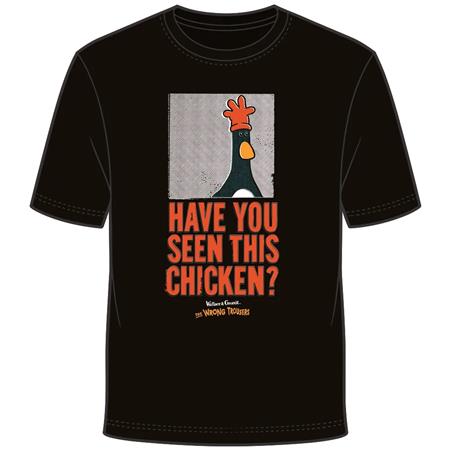 Wallace & Gromit Feathers Wanted T-Shirt Xxxl