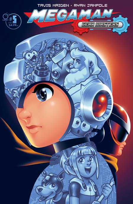 Mega Man Gear Masters #4 (Of 5) Cvr C Jorge M Velez Var