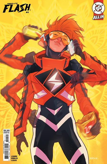 ABSOLUTE FLASH #11 CVR D KARL KERSCHL CARD STOCK VAR