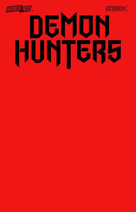 DEMON HUNTER SKETCHBOOK BLOODLINE RED
