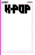 K-POP SKETCHBOOK GLITTER PINK