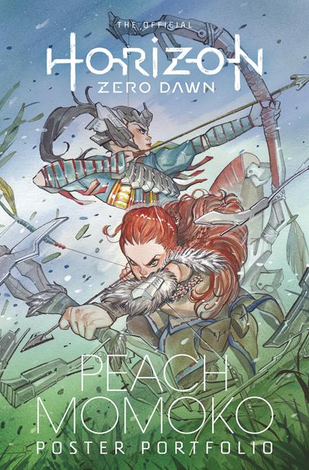 HORIZON ZERO DAWN PEACH MOMOKO POSTER PORTFOLIO HC