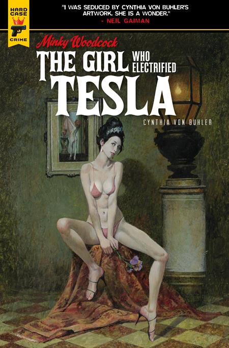MINKY WOODCOCK THE GIRL WHO ELECTRIFIED TESLA HC (MR)