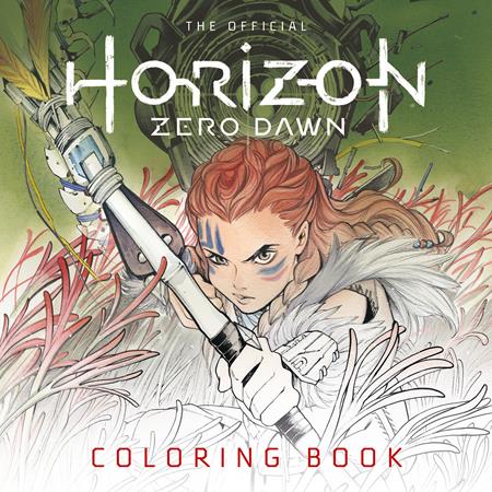 OFFICIAL HORIZON ZERO DAWN COLORING BOOK TP