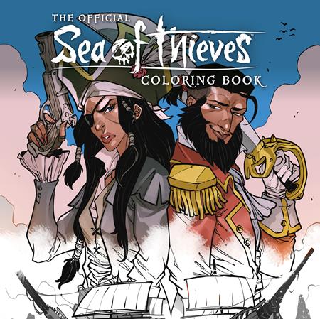 OFFICIAL SEA OF THIEVES COLORING BOOK TP