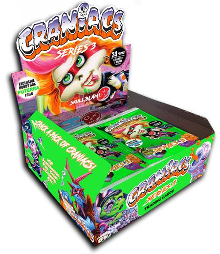 CRANIACS TRADING CARDS SERIES 3 SKULLBLAM HOBBY BOX