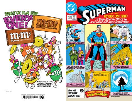 SUPERMAN #423 FACSIMILE EDITION CVR B CURT SWAN FOIL VAR (WHATEVER HAPPENED TO THE MAN OF TOMORROW PART 1 OF 2)