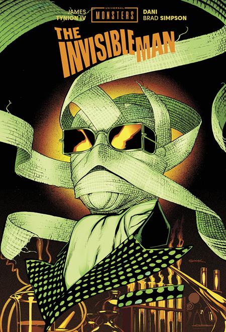 UNIVERSAL MONSTERS THE INVISIBLE MAN HC DIRECT MARKET EXCLUSIVE RYAN SOOK VAR