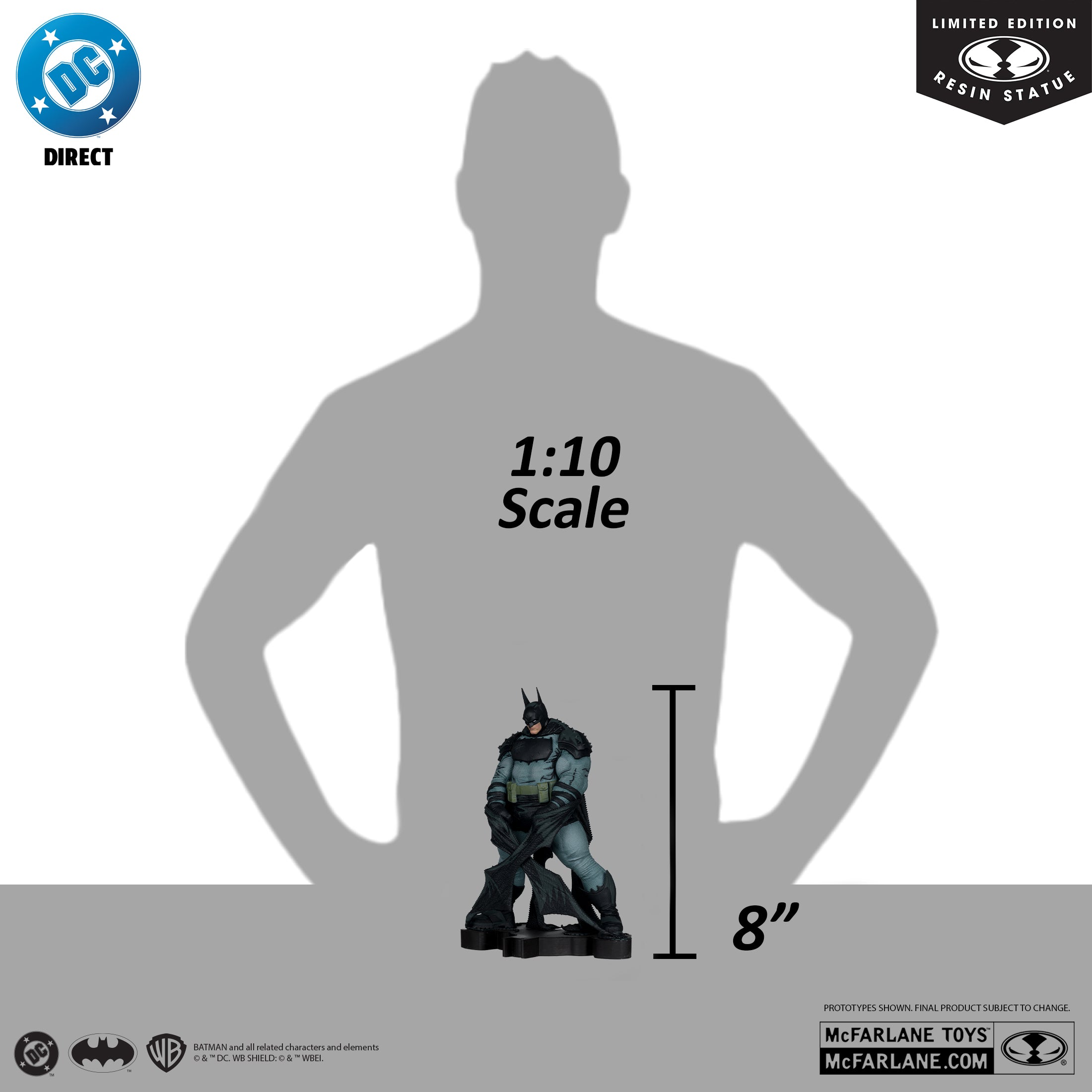 Absolute Batman By Nick Dragotta 1:10 Scale Resin Statue