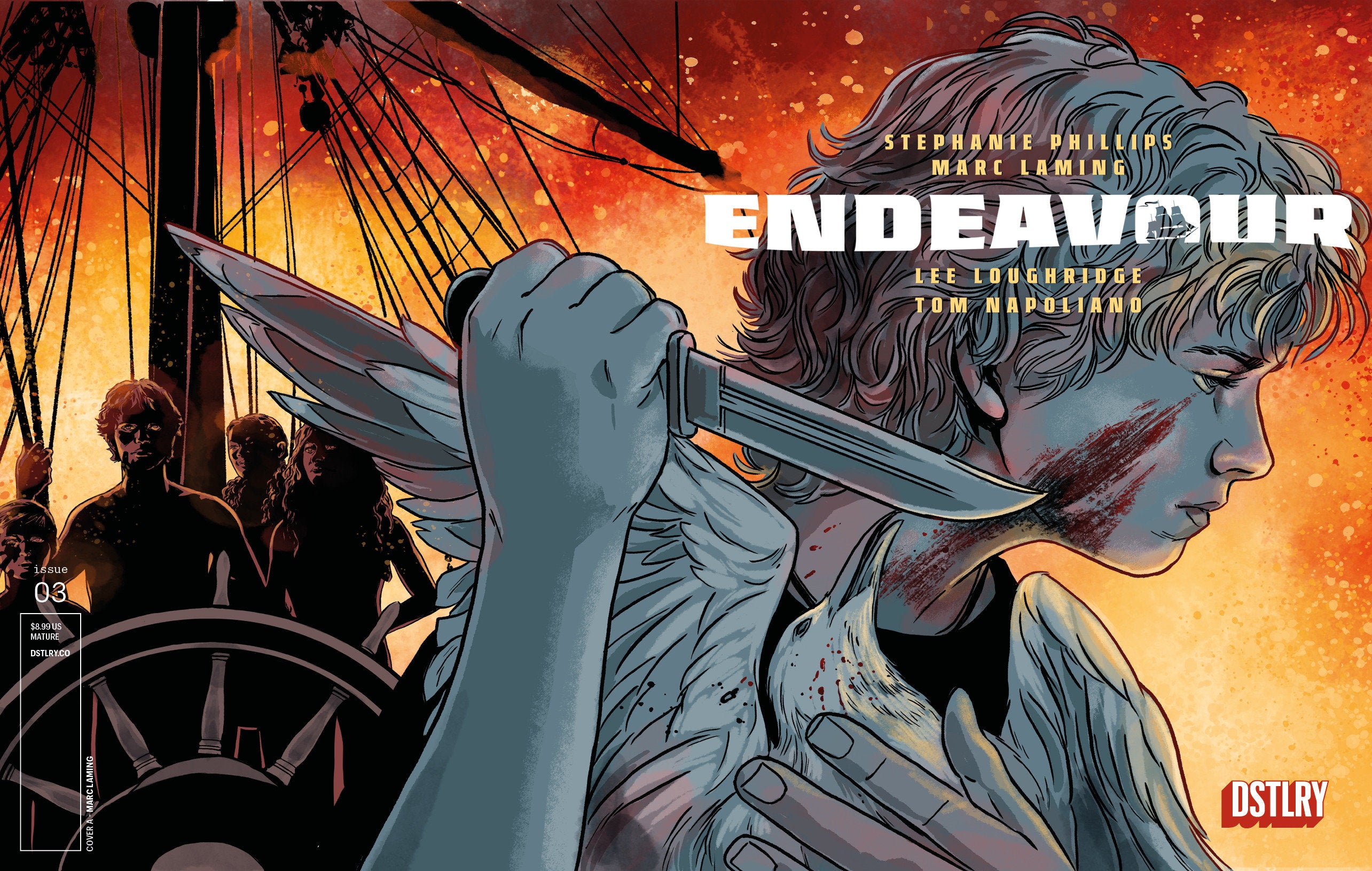 ENDEAVOUR #3 CVR A MARC LAMING