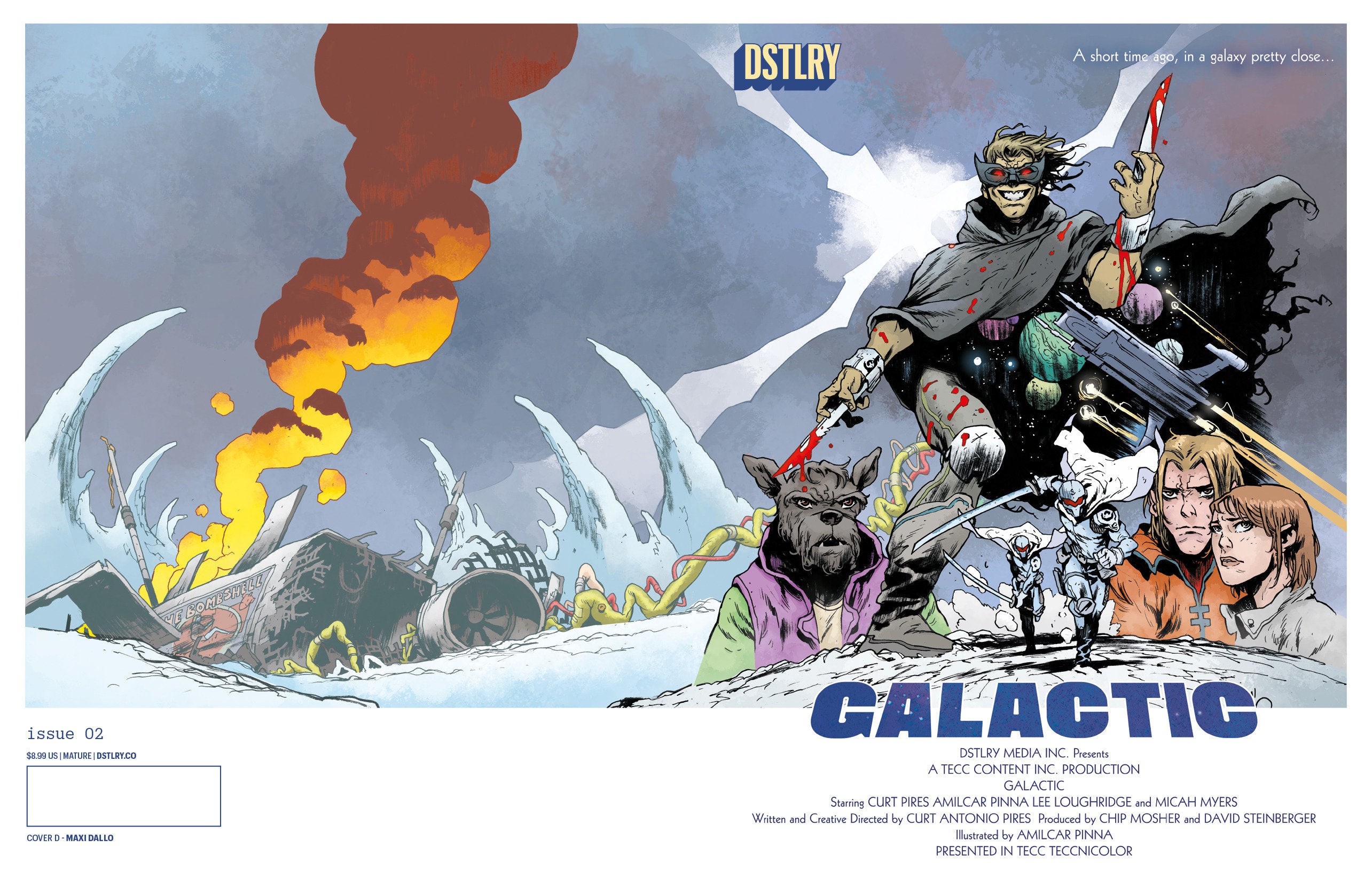 Galactic #2 Cvr D Maxi Dallo Homage Variant