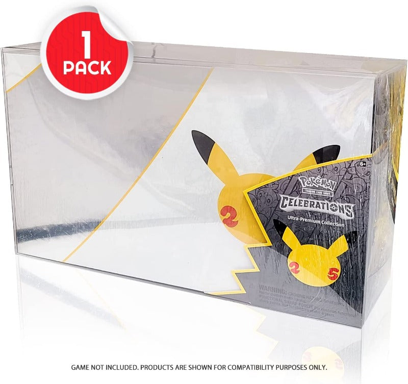 Pokemon Celebrations Ultra Premium Booster Collection Box EVORETRO PET Protector 0.45MM - Pack of 1