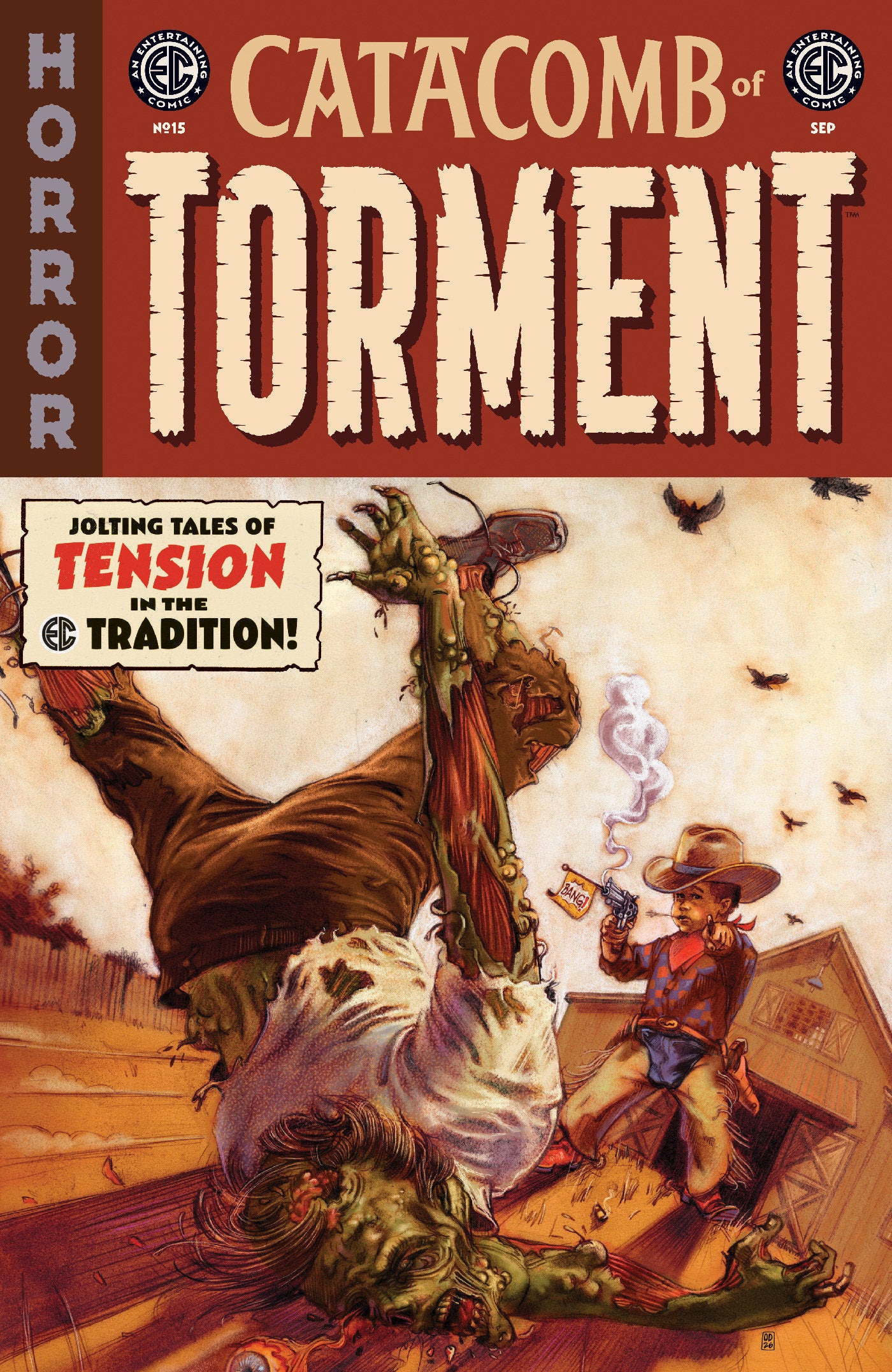 Ec Catacomb Of Torment #15 Cvr A Oliver Dominguez