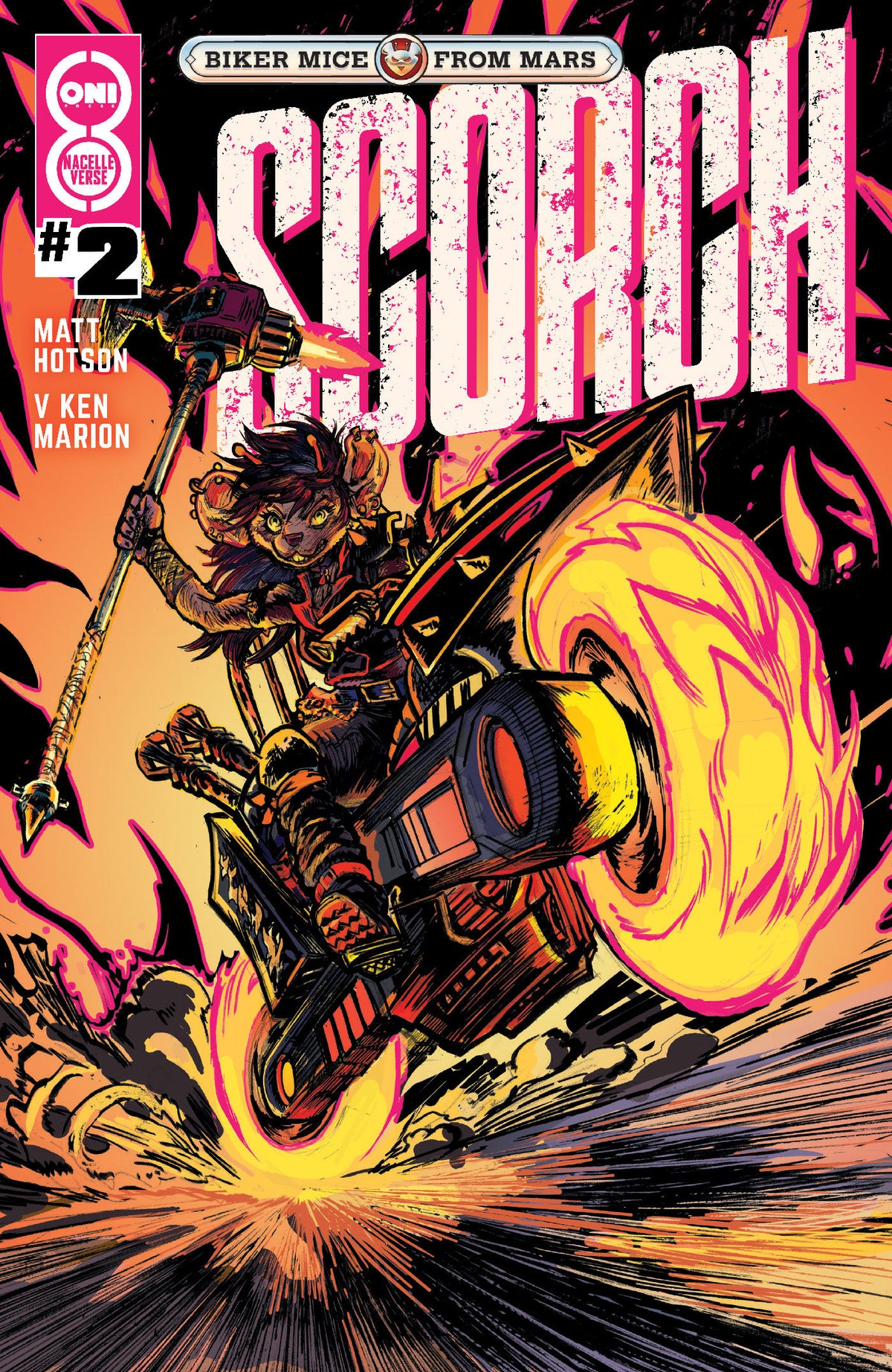 Biker Mice From Mars Scorch #2 Cvr B Victor Alpi Var