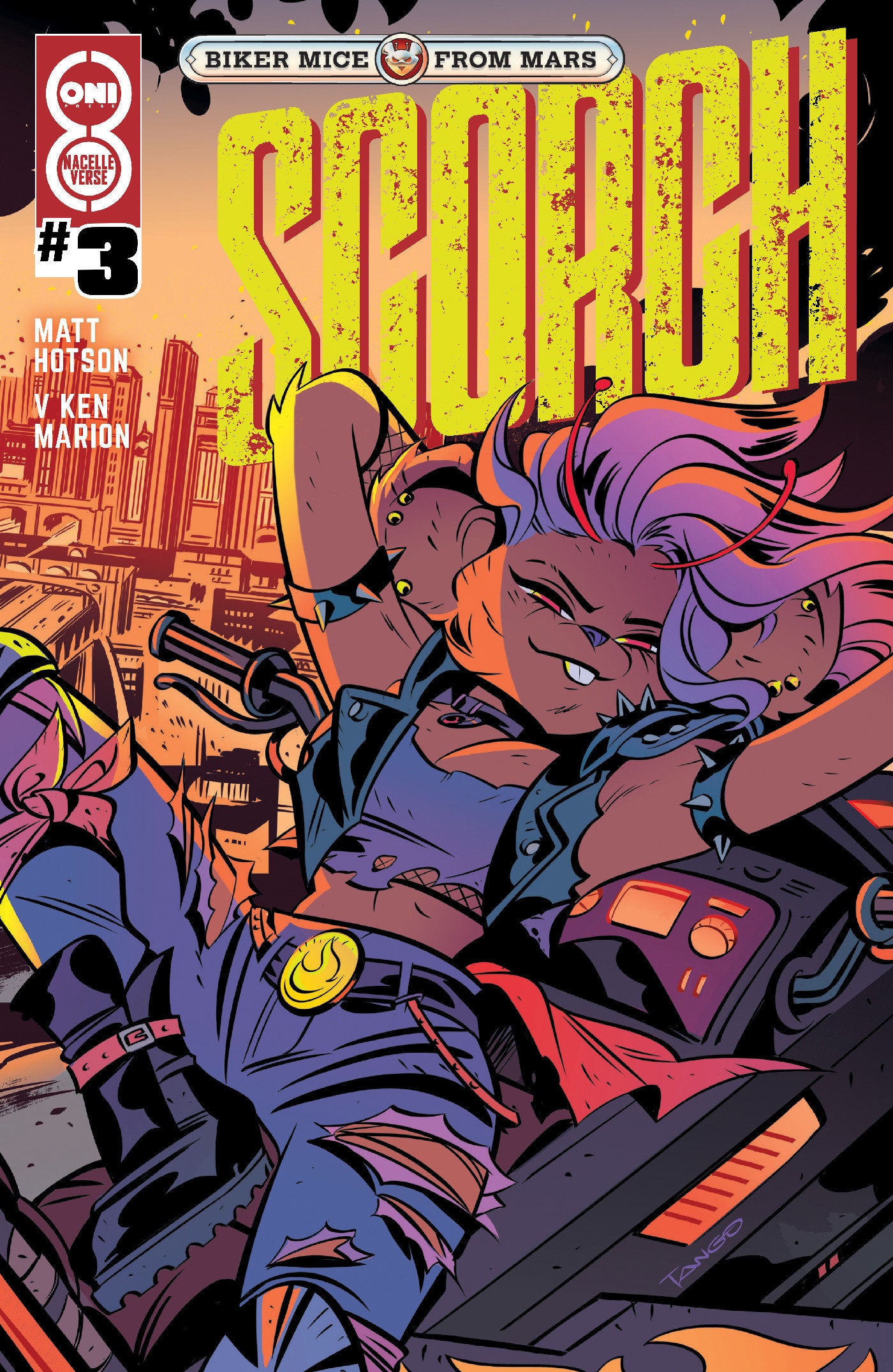 Biker Mice From Mars Scorch #3 Cvr A Tango