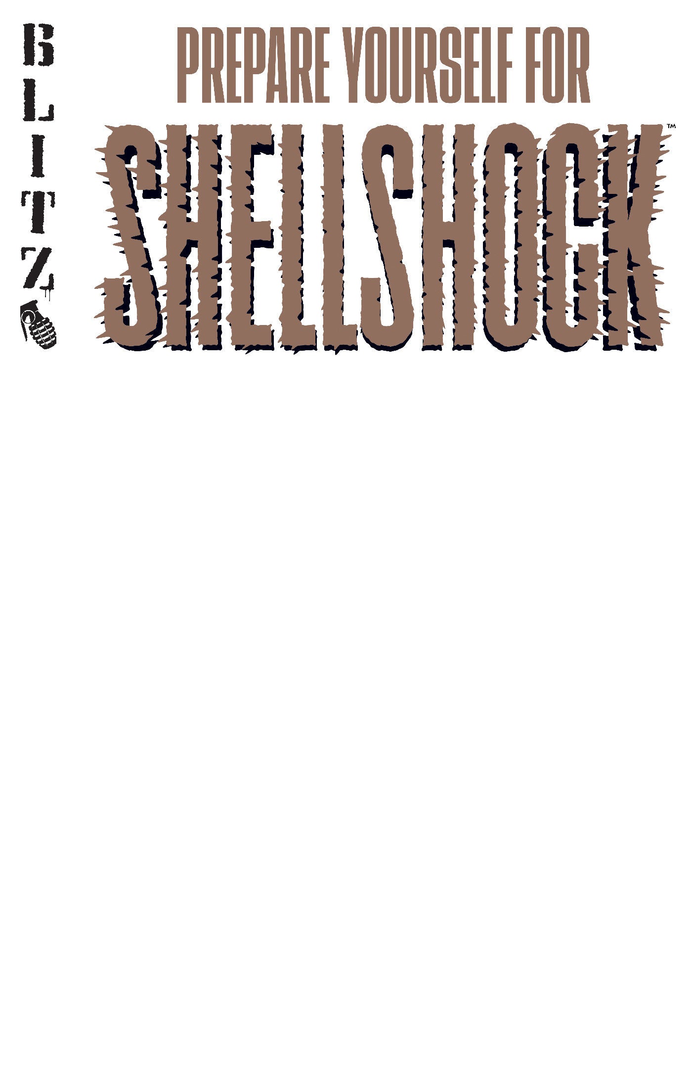 EC SHELLSHOCK #1 CVR D BLANK SKETCH VAR