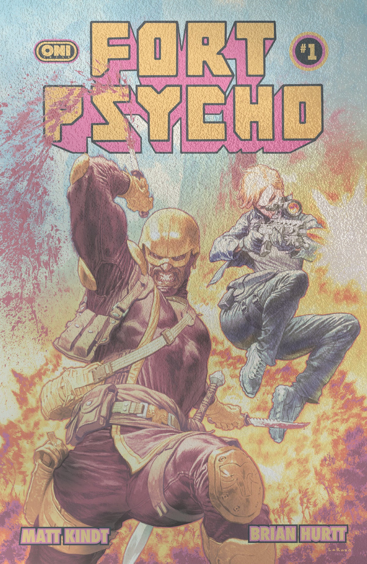 Fort Psycho #1 Cvr F Lewis Larosa Foil Var