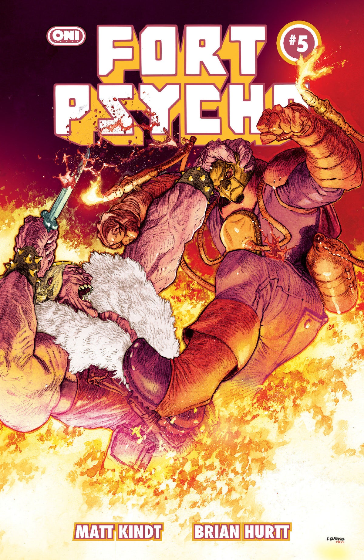 Fort Psycho #5 Cover B Lewis Larosa Var