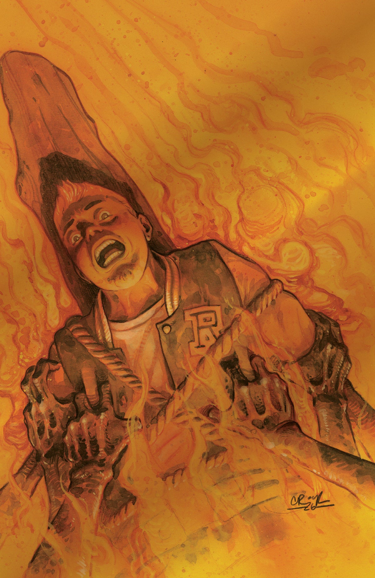 Archie In Hell #1 Cover F Tyler Crook Foil Var