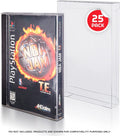 Sega Saturn Long Box - EVORETRO PET Protectors - Pack of 25