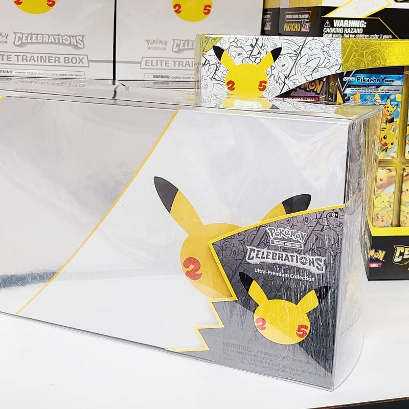 Pokemon Celebrations Ultra Premium Booster Collection Box EVORETRO PET Protector 0.45MM - Pack of 1