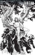 Tarzan Beyond #2 Variant D (Brown B&W)