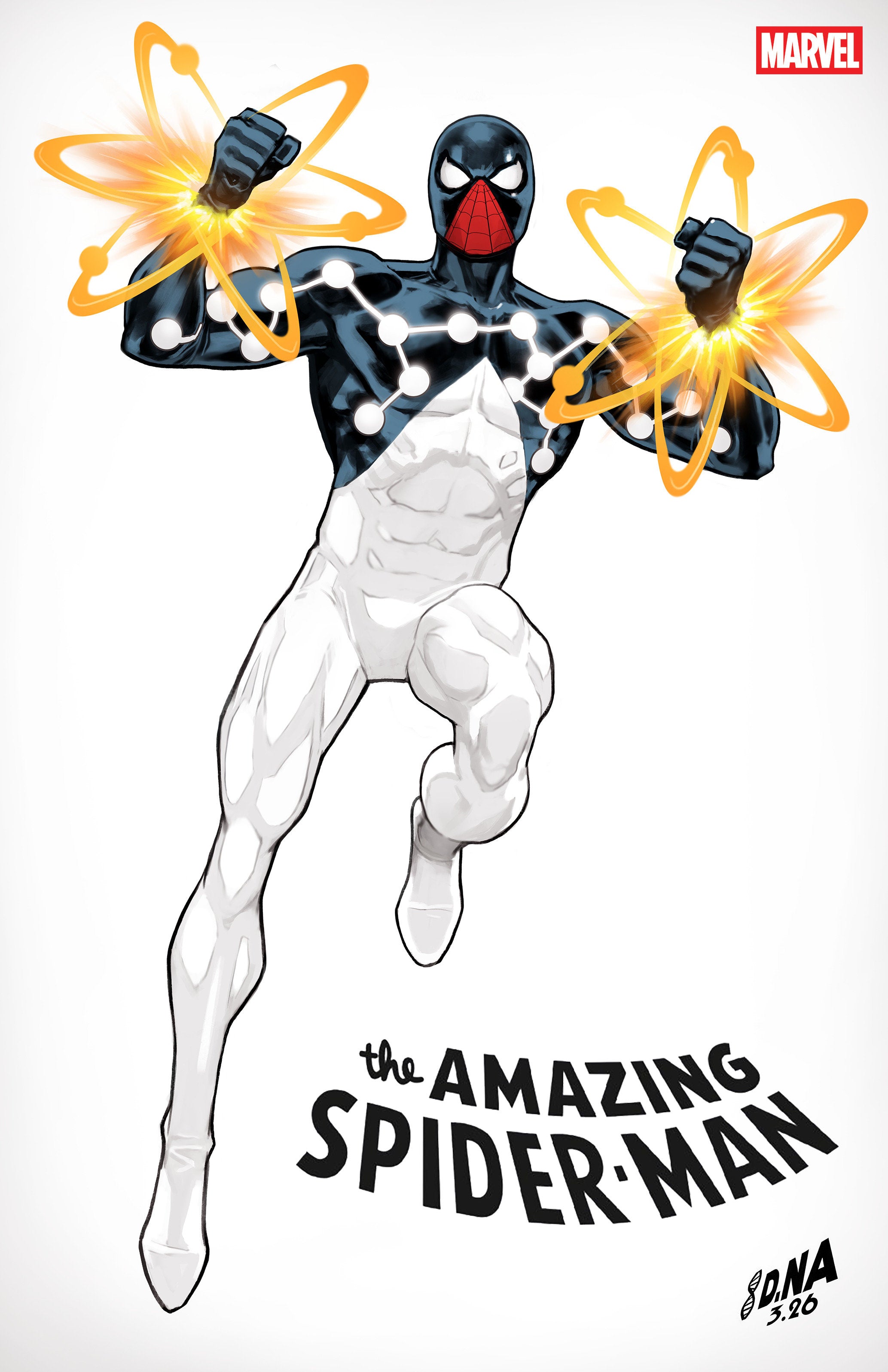 AMAZING SPIDER-MAN #27 DAVID NAKAYAMA COLOR BLOCK WHITE VARIANT [DS]