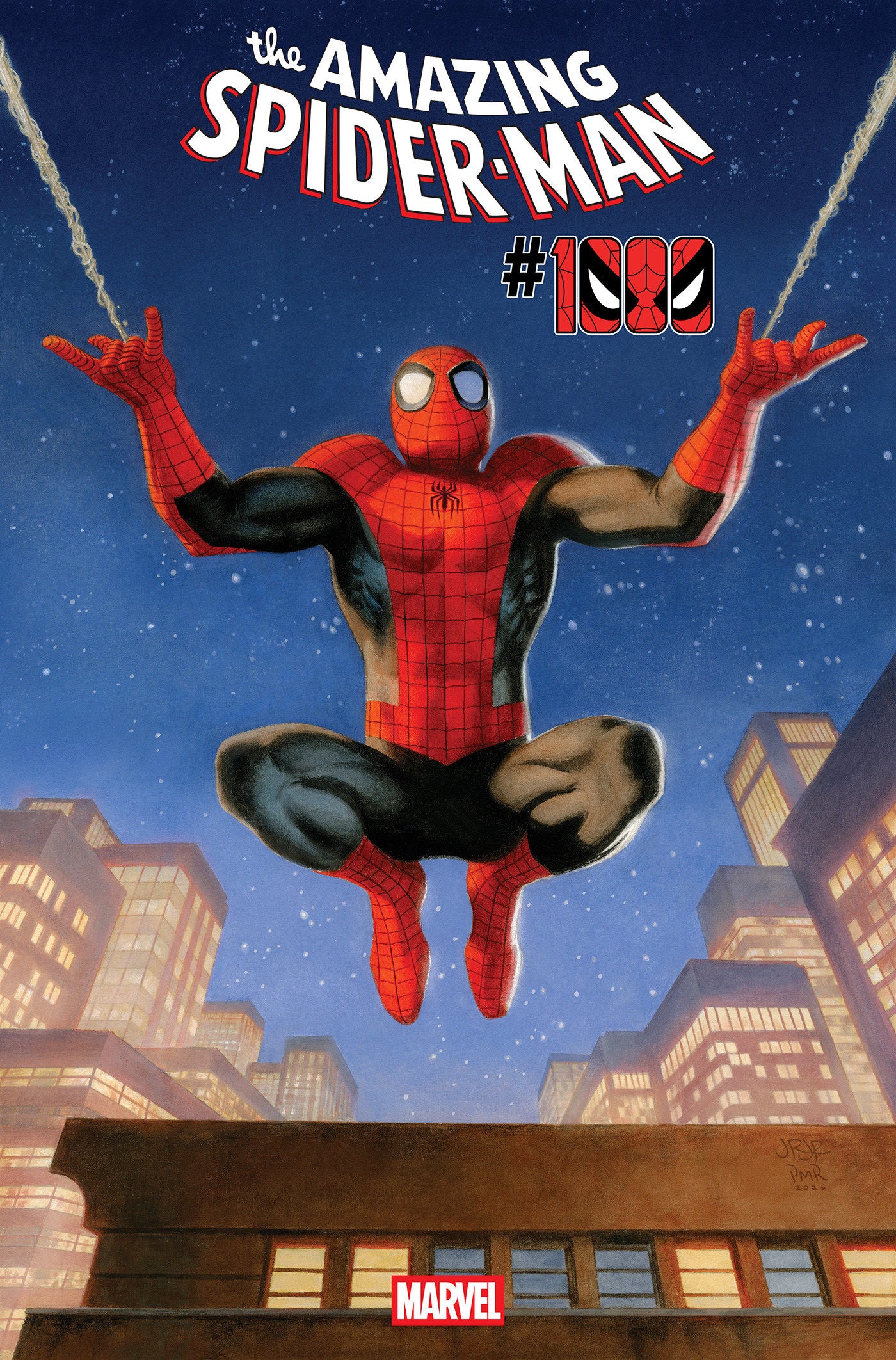AMAZING SPIDER-MAN #1000 JOHN ROMITA JR. MAIN COVER