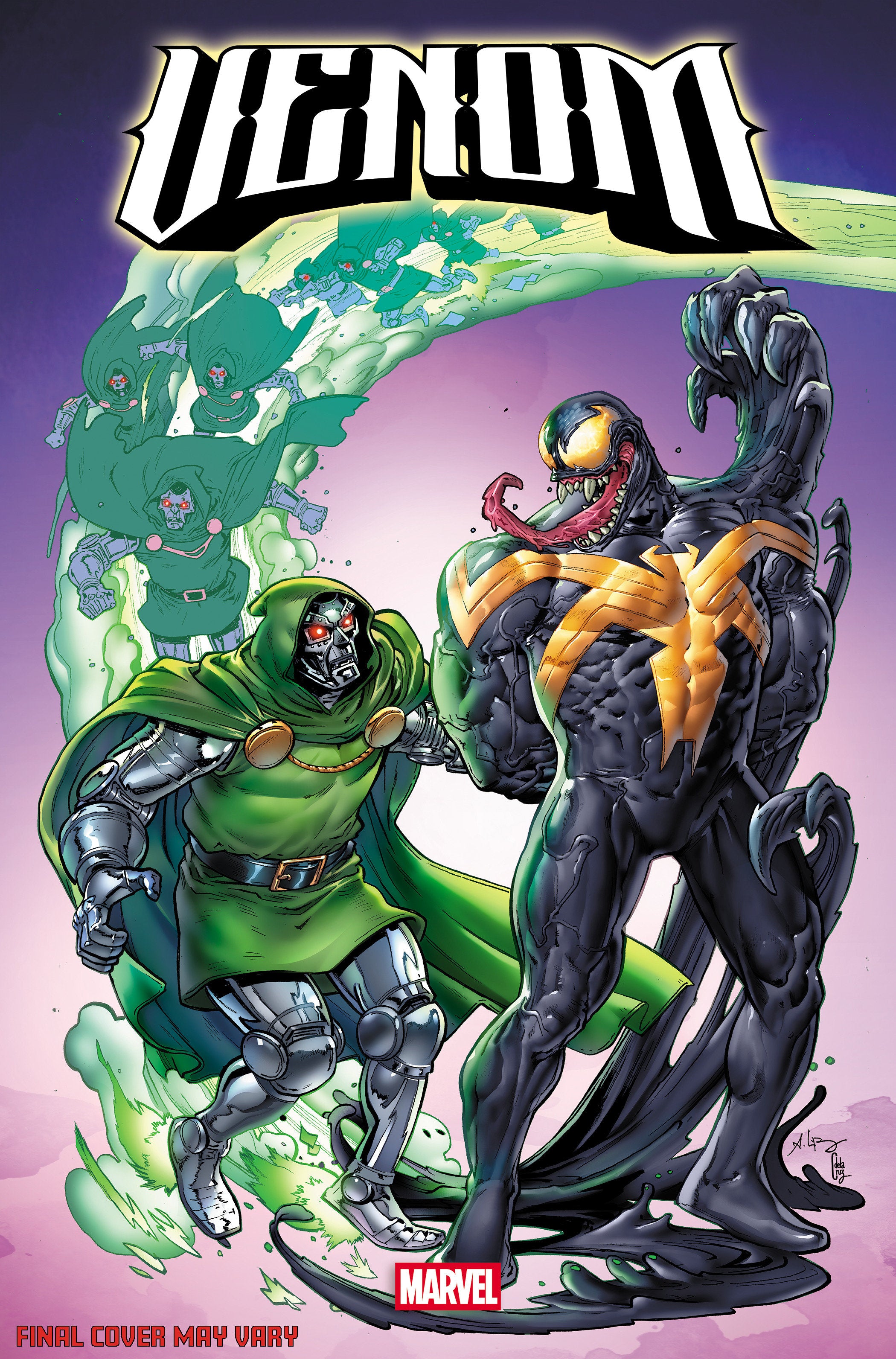 VENOM #255 ANDREI BRESSAN DOOM HOMAGE VARIANT [DS]
