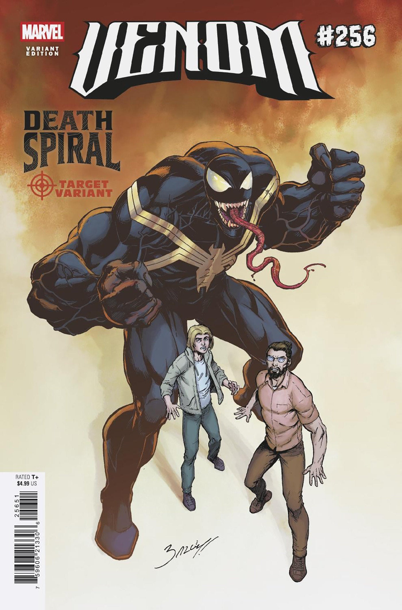 VENOM #256 MARK BAGLEY CLASSIFIED TARGET VARIANT [DS]